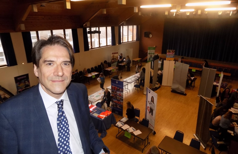 James Morris MP has organised 11 jobs and skills events  