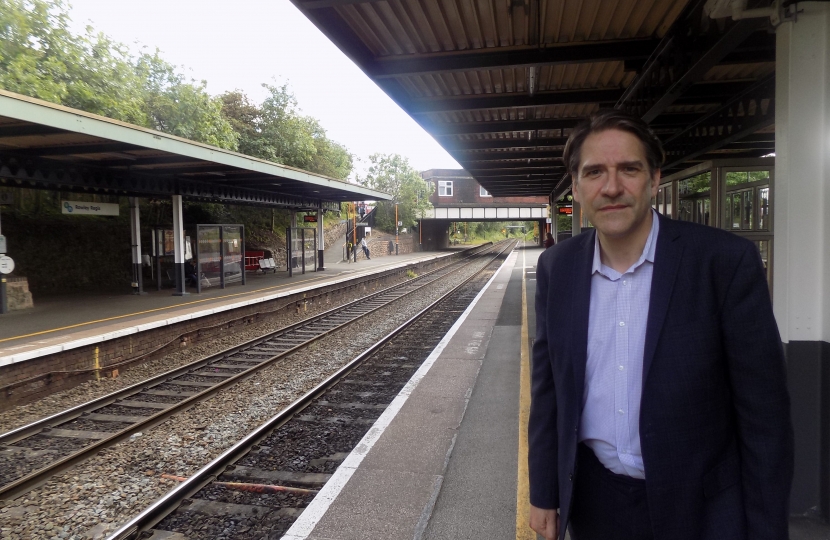 James Morris MP is campaigning for improved local stations