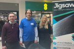 James with local employers Jigsaw Solutions